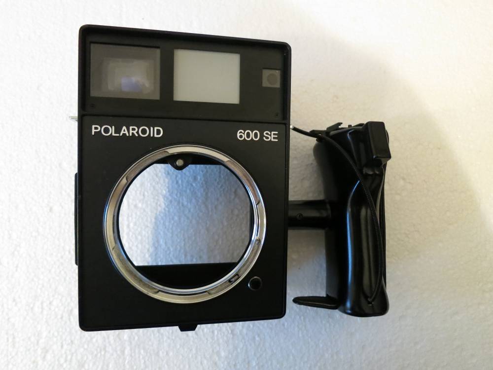 Starrer Lichtschacht mit Mattscheibe für die Polaroid 600SE 